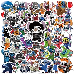 Disney Stitch Scrapbook Adesivos, Diário DIY, Laptop, Bagagem, Skate, Decalque Graffiti, Diversão, Elegante, Brinquedos clássicos, 50pcs