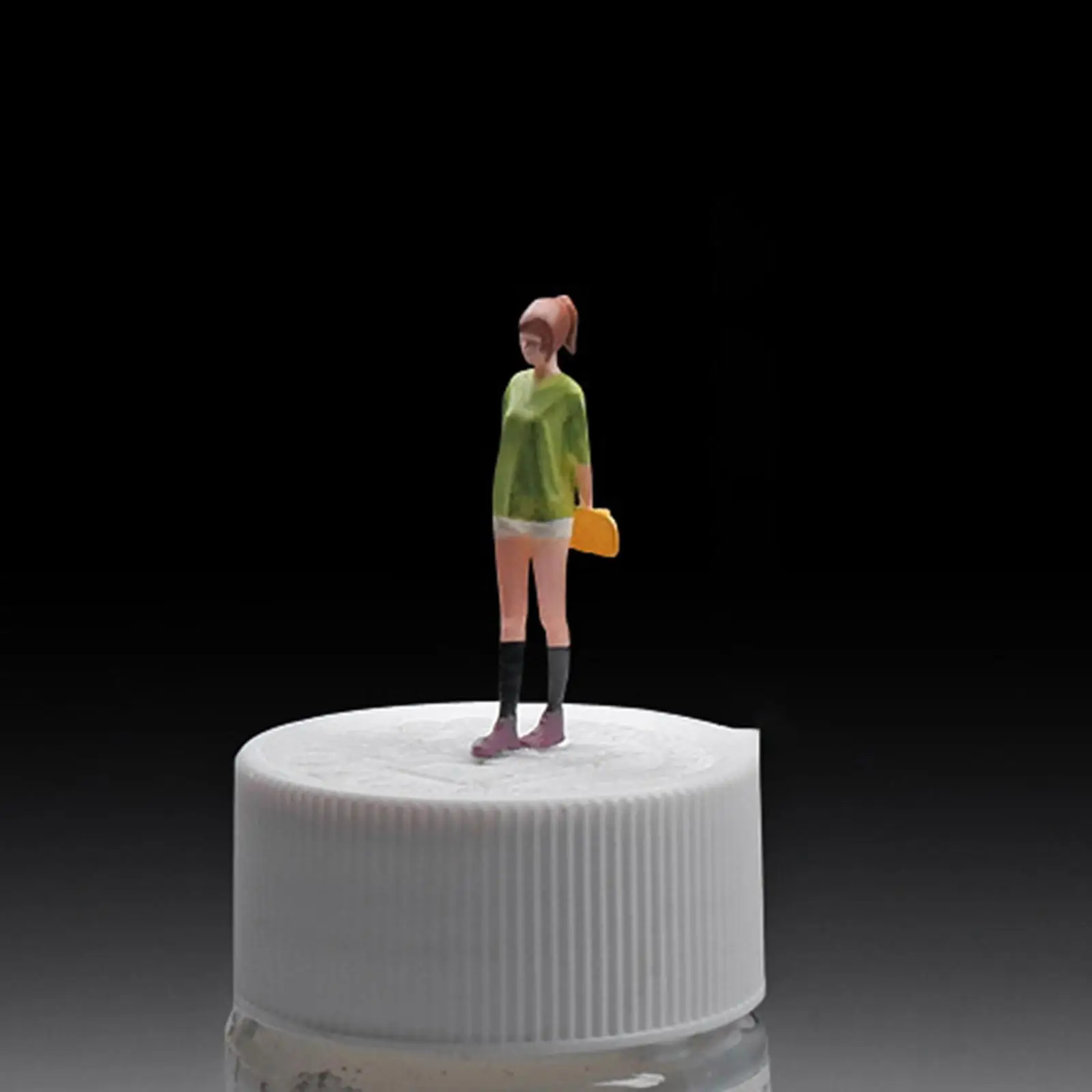 1/64 Scale People Figurines Resin for DIY Projects Miniature Scenes Layout