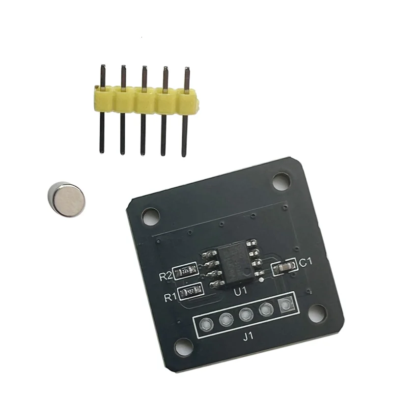 MT6701 Magnetic Encoder Magnetic Induction Angle Measurement Sensor Module 14bit High Precision Replacement of AS5600