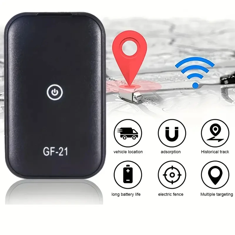 GF21 GPS Tracker Precise Positioning Mini CarTracker Universal Bike GPS Tracker for the Elderlyand Children