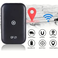 GF21 GPS Tracker Precise Positioning Mini CarTracker Universal Bike GPS Tracker for the Elderlyand Children