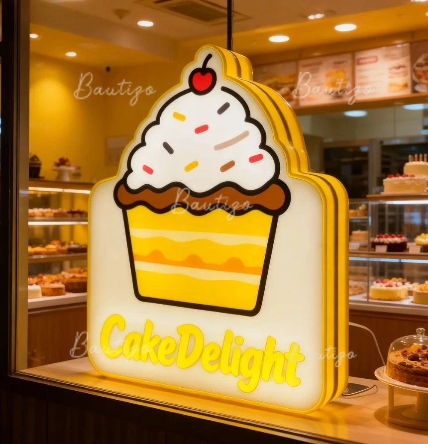 Custom 3D Printed Lightbox Lamp – Personalized Photo or Design Night Light Unique Gift Led Signage Business Acrylic Letters Sign