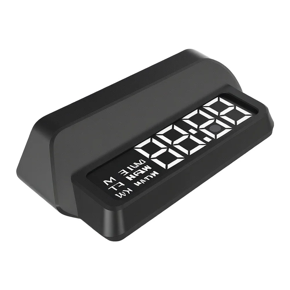 Car Head Up Display HUD Gauge Driving Computer Trip Distance Speedometer Car HUD Display Head-up Display With Power Cord