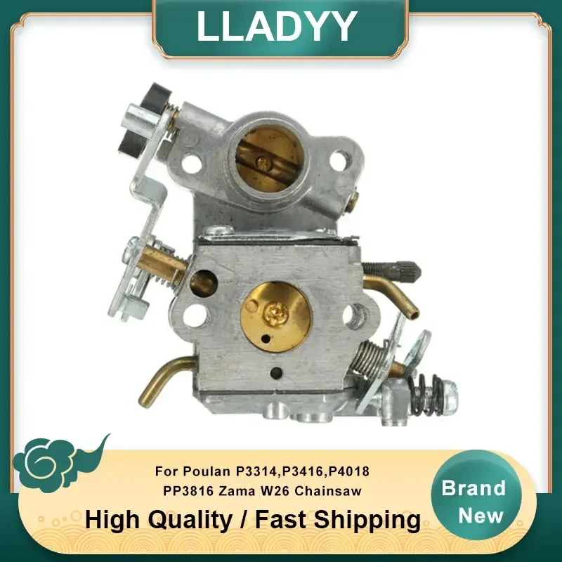 New Carburetor Carb For Poulan P3314,P3416,P4018 PP3816 Zama W26 Chainsaw