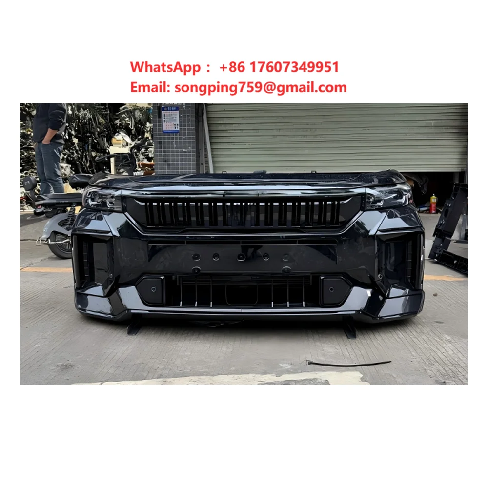 Hot-Selling Auto Parts Front Bumper Assembly Body Panels With Condenser Fan Headlights for VOYAH Free