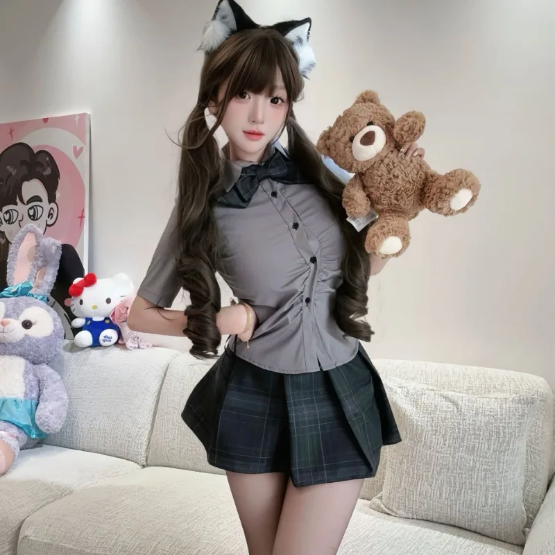 

Plus Size Sexy JK Lingerie Uniform Live Show Japanese School Girl Cosplay Bar Nihgtclub Stage Performance Kawaii Student Outfits