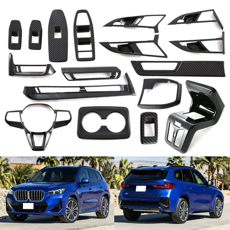 

For 2023 BMW X1 carbon fiber pattern interior modified auto parts