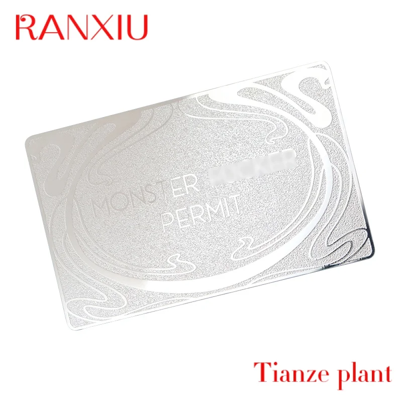 

Custom etal busins card printing blank credit etal card custoize stainls irror busins engraved stainls steel etal car