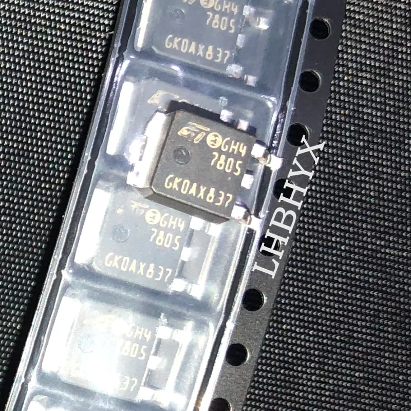 7805 L7805CDT-TR Positive Voltage Regulators TO-252 New Original 5PCS