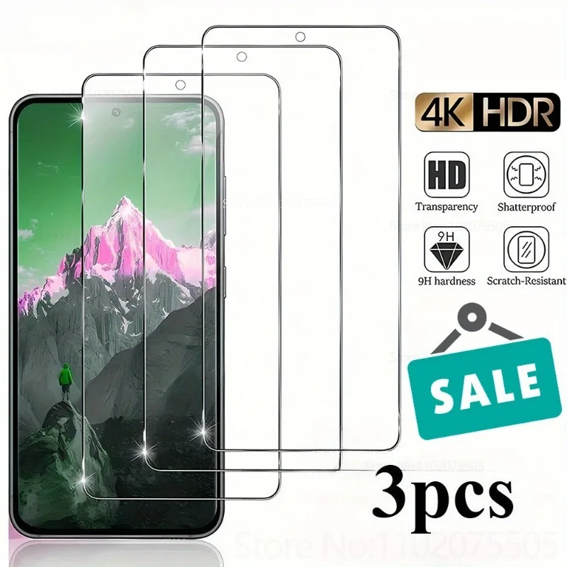 

3PCS High-definition Screen Protectors for Samsung Galaxy M55 M35 M33 M32 M31 M56 M52 M51 M20 M23 M21 Ultra Clear Tempered Glass