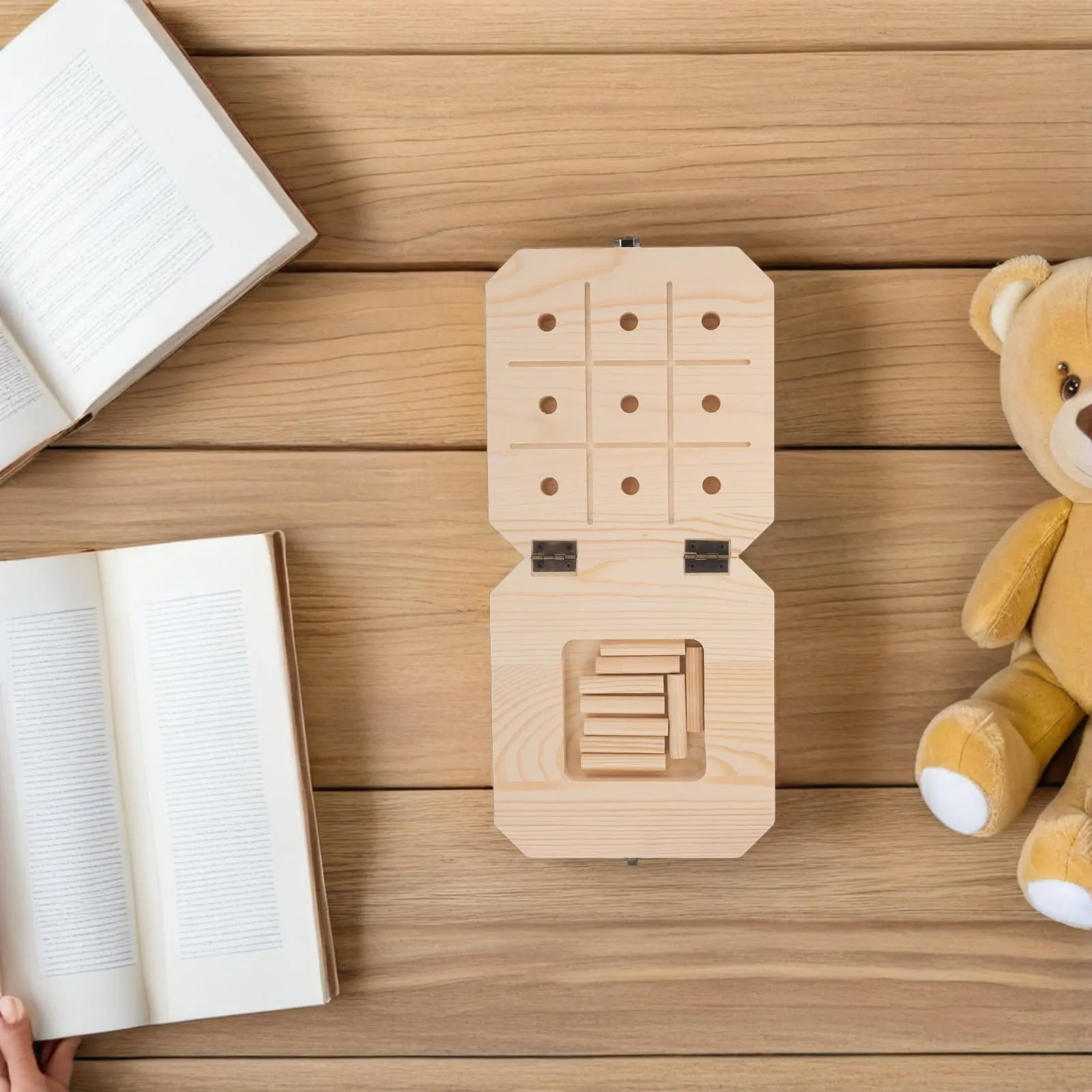 

Набор для сенсорной тренировки: деревянная балансировочная доска Монтессори для малышей 2-5 лет, развивающая координацию рук и глаз, раннее обучение