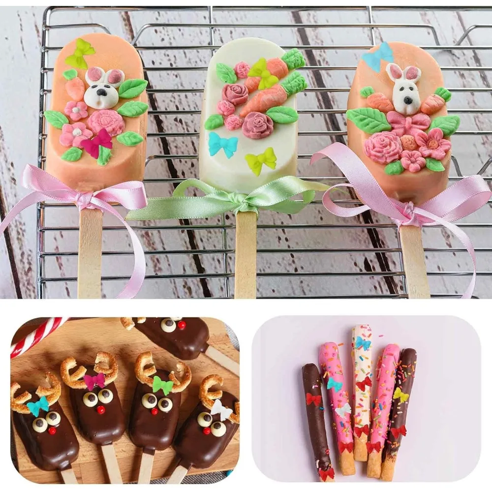 Bows Silicone Fondant Molds Mini Cartoon Butterfly for Cake Baking Cupcake Decoration Tool DIY Candy Chocolate Pudding Crafts