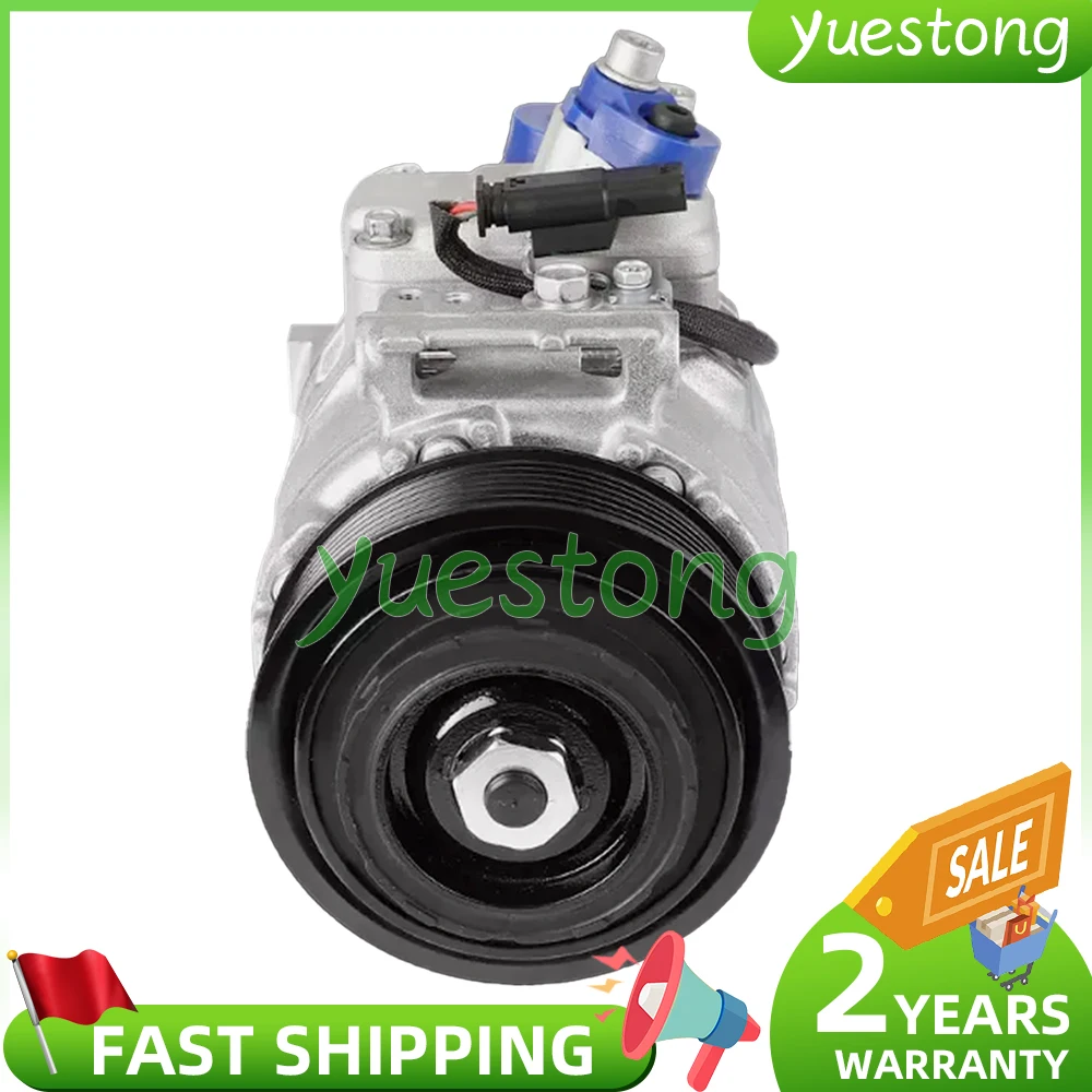7SES17C AC Compressor For MERCEDES BENZ GL350 GL450 GL550 GLS350 X116 A0008303601 4472500262 447150-6083 0008303601 09S00476