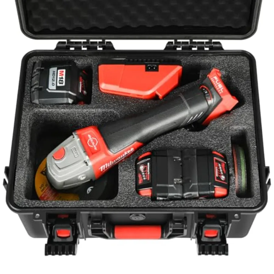 

Чехол для угловой шлифмашины Milwaukee M18 - Сумка для инструментов для беспроводной угловой шлифмашины M18 FUEL, водонепроницаемый и ударопрочный кейс для Milwaukee