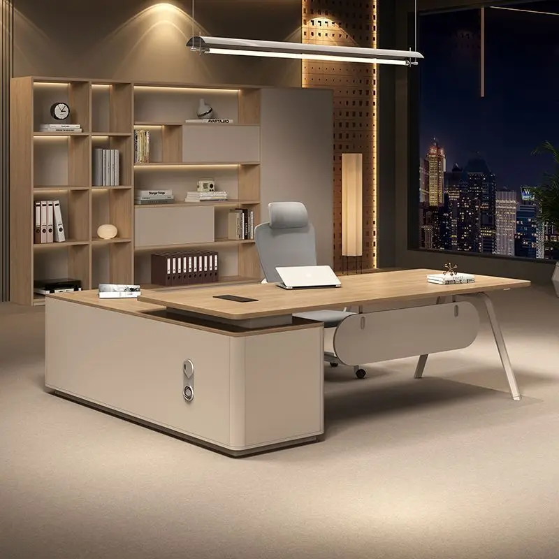 Boss office desk and chair combination single office furniture table large desk supervisor table manager table