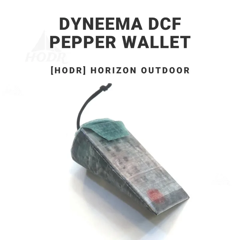 

[HODR] Dyneema Ultralight 3g Wallet Pepper Bag DCF Cuben Fiber Dyneema Stuff Sack Outdoor for Coins ID Cards Storage