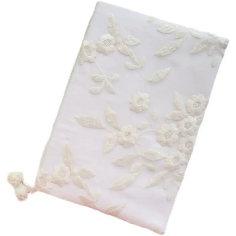 【frost flower】Original Handmade A5A6 Notebook Covers Protector Book Sleeve Crafted Fabric Products Diary Cover，in Stock