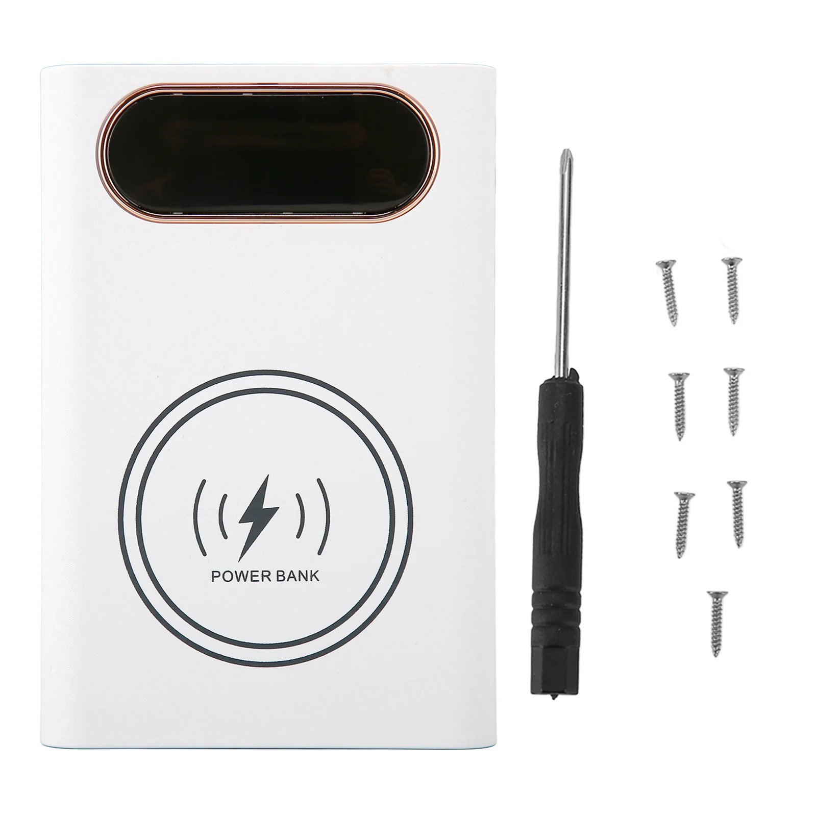 Battery Power Bank Case 3 Input Ports  Battery  Case 2 USB Output Port Fast Charging 22.5W for Mobile Phones