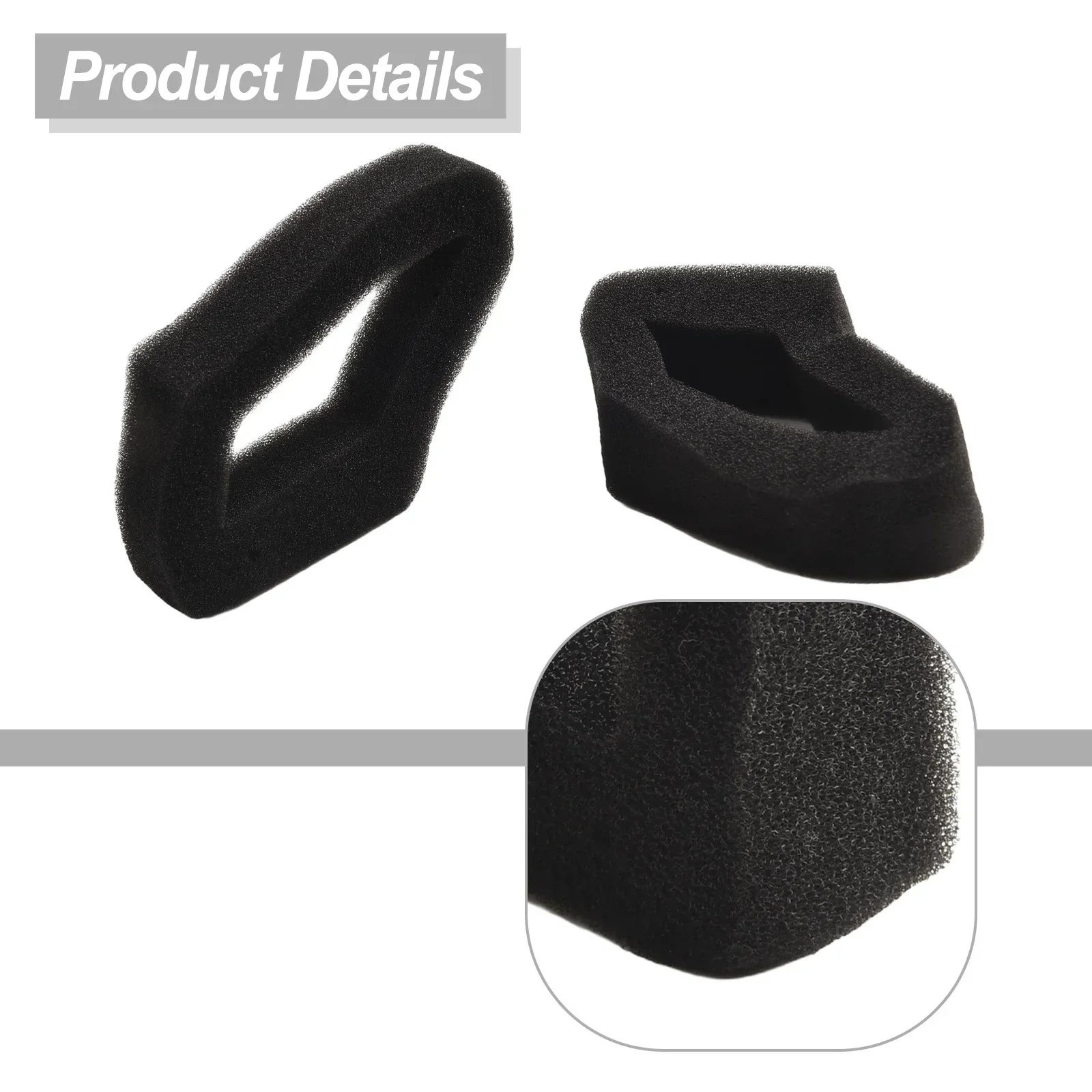 Piezas de filtro de aire 17211-Z0Z-000, cortacésped, limpiador de aire Element, Compatible con Honda GX35, HHT35, HHT35S, 10 unidades