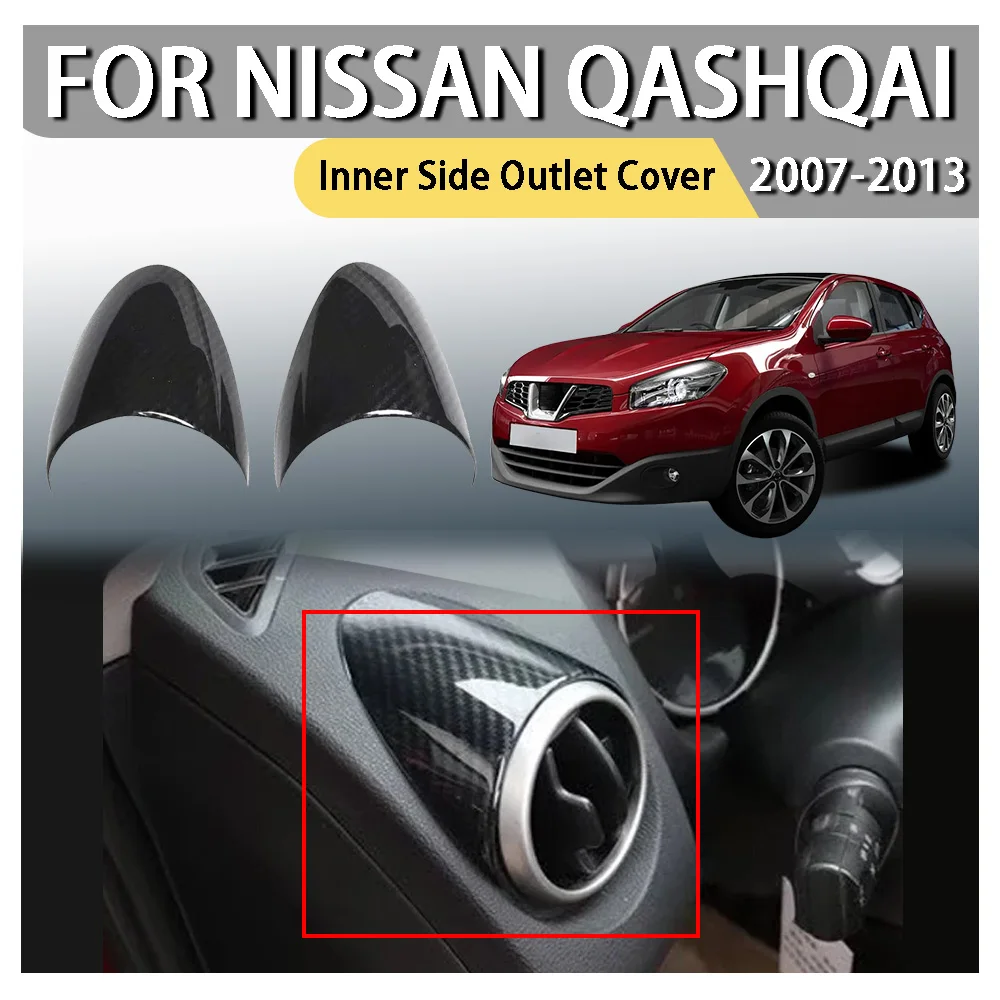 

Cars Accessories Car Upgrade Inner Side Outlet Cover For Nissan Qashqai 2007 2008 2009 2010 2011 2012 2013 Car Decoration