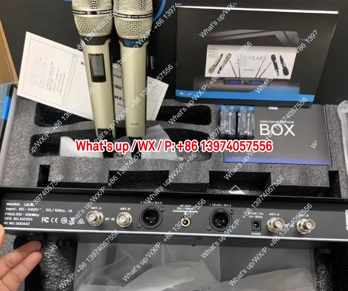 SKM9000 wireless microphone 75th anniversary one-to-two microphone stage performance U-segment professional microphone