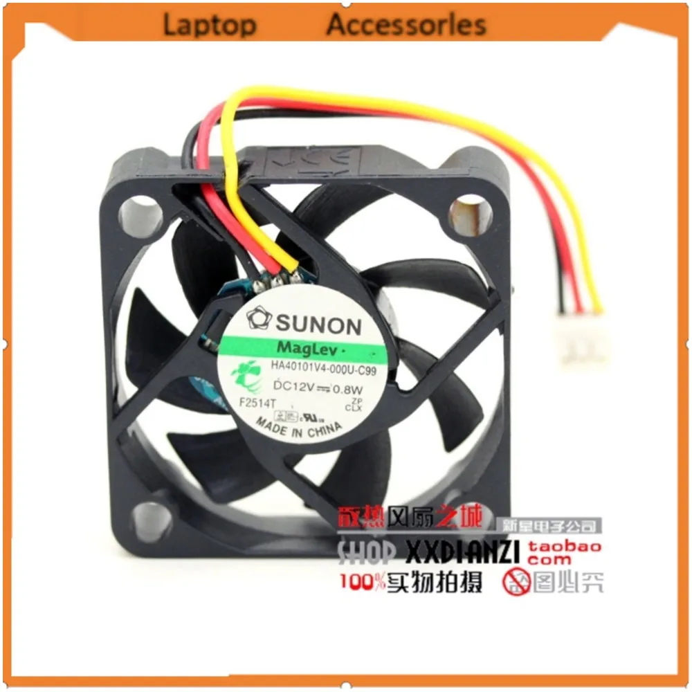 HJ For Sunon HA40101V4-000U-C99 4CM 4010 12V 0.8W ultra-quiet fan