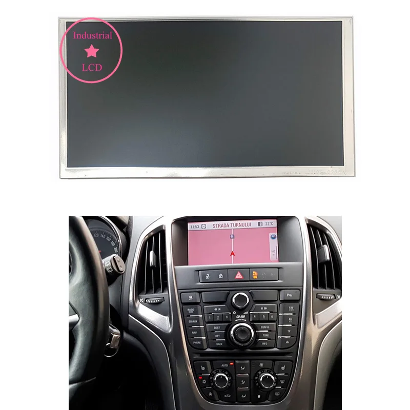 

Оригинальный 7-дюймовый ЖК-дисплей для замены экрана Opel Insignia DVD800 DVD600, навигационная панель для автомобильного DVD-плеера