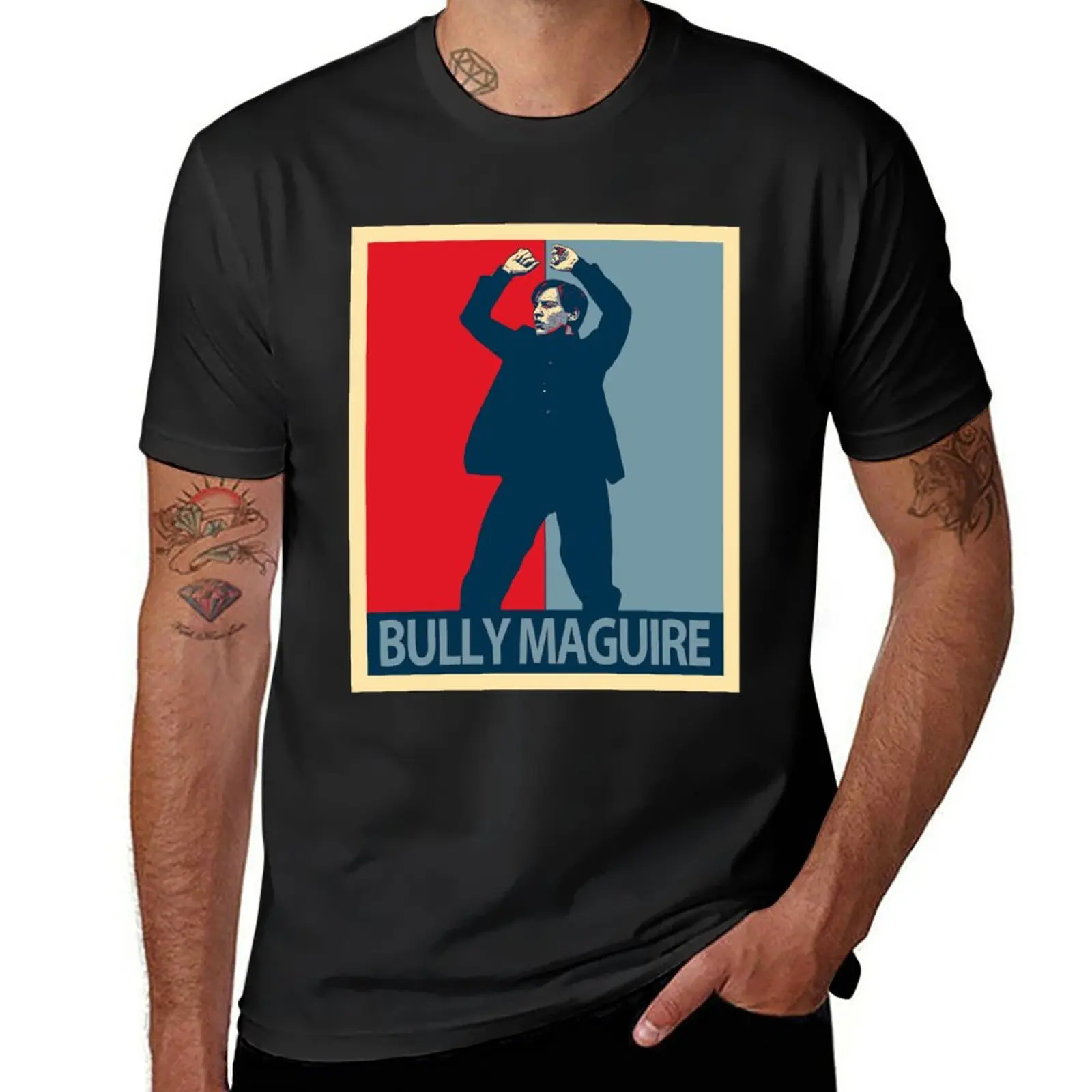 New bully maguire quotes T-Shirt plain t-shirt aesthetic clothes mens big and tall t shirts