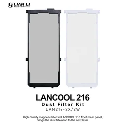LIAN LI LAN216-2X/2W Front Mesh Filter For LANCOOL 216 Magnetic Dust Panel, High Density Gamer Cabinet Accessories