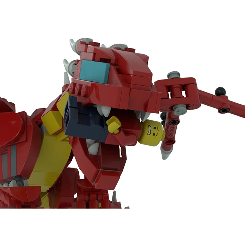 373 pièces MOC Le modèle de construction de blocs d'architecture à l'échelle de figurine miniature le plus optimal, cadeaux de Noël, jouets, idée d'éducation créative