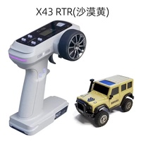 Rc Mini Remote Control Ldarc Radian X43 Off Road Climbing Vehicle Four Wheel Drive Model Car For Desktop Birthday Gift
