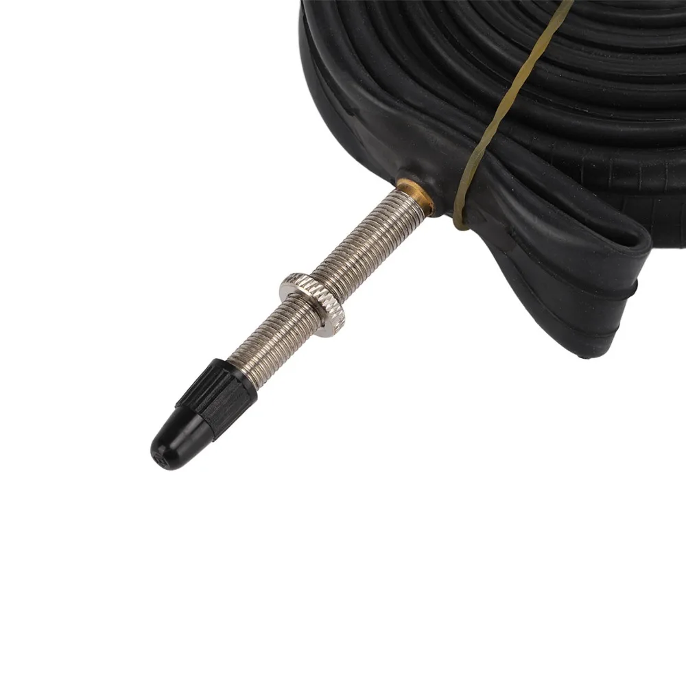 

Комплект из 2-х велосипедных камер 700x23C для тяжелых условий эксплуатации с монтажными лопатками, замена внутренних камер, ниппель Presta 48 мм/60 мм