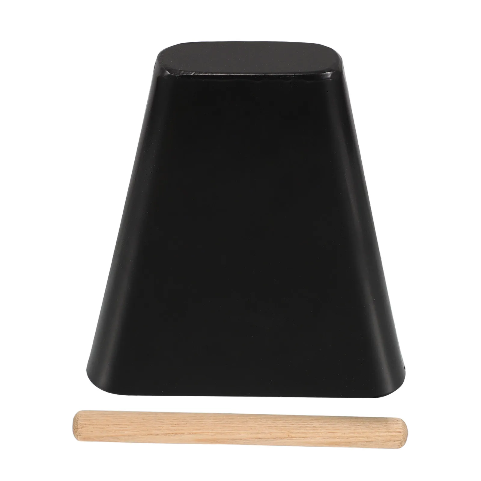 

1Set Small Metal Cowbell Stage Performance Instrument Drum Clamp Compatible Hand Percussion Cowbell for Live Shows Studio