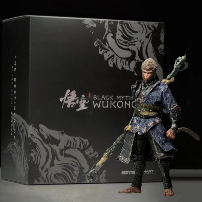 

In Stock Original INART QS Black Myth:Wukong Destiny Man Bronze Set 1/12 Action Figures Doll Collectible Model Toy Birthday Gift