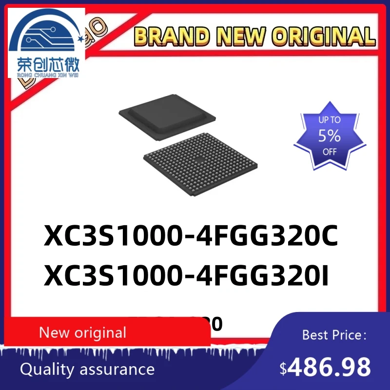 XC3S1000-4FGG320C XC3S1000-4FGG320I XC3S1000-4FGG320 IC Chip FBGA-320 Programmable logic new original