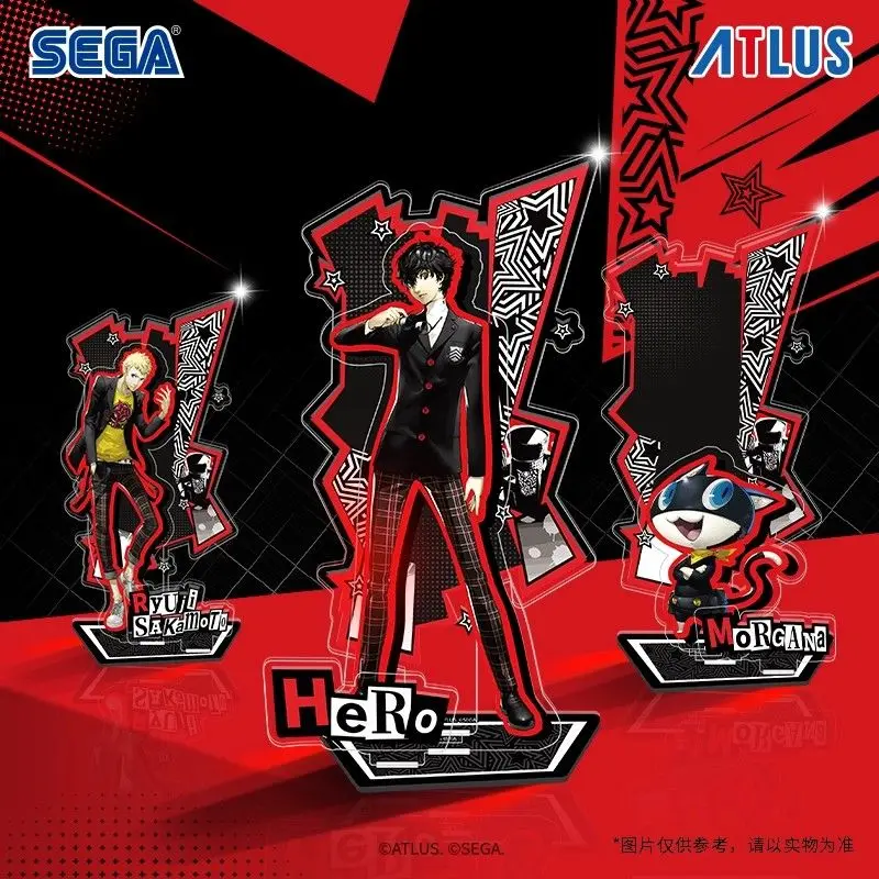 Original Persona 5 Royal Acrylic Stand ATLUS Anime Peripheral Ornament Acg Goods Collect Toy Cute Trendy Fun New Girl Boys Gift view 2