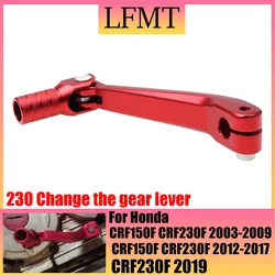 Motorcycle Aluminium alloy CNC Gear Shift Lever For Honda For Honda CRF150F CRF230F CRF 150F 230F 150 230 F Motorbike Dirt Bike