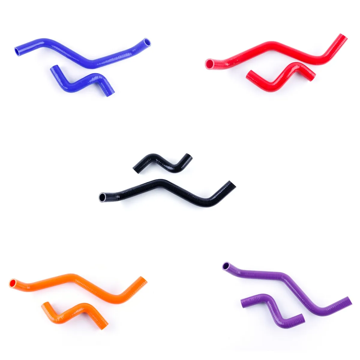 Silicone Coolant Hose For TOYOTA STARLET EP82 GLANZA GT TURBO 4E-FTE