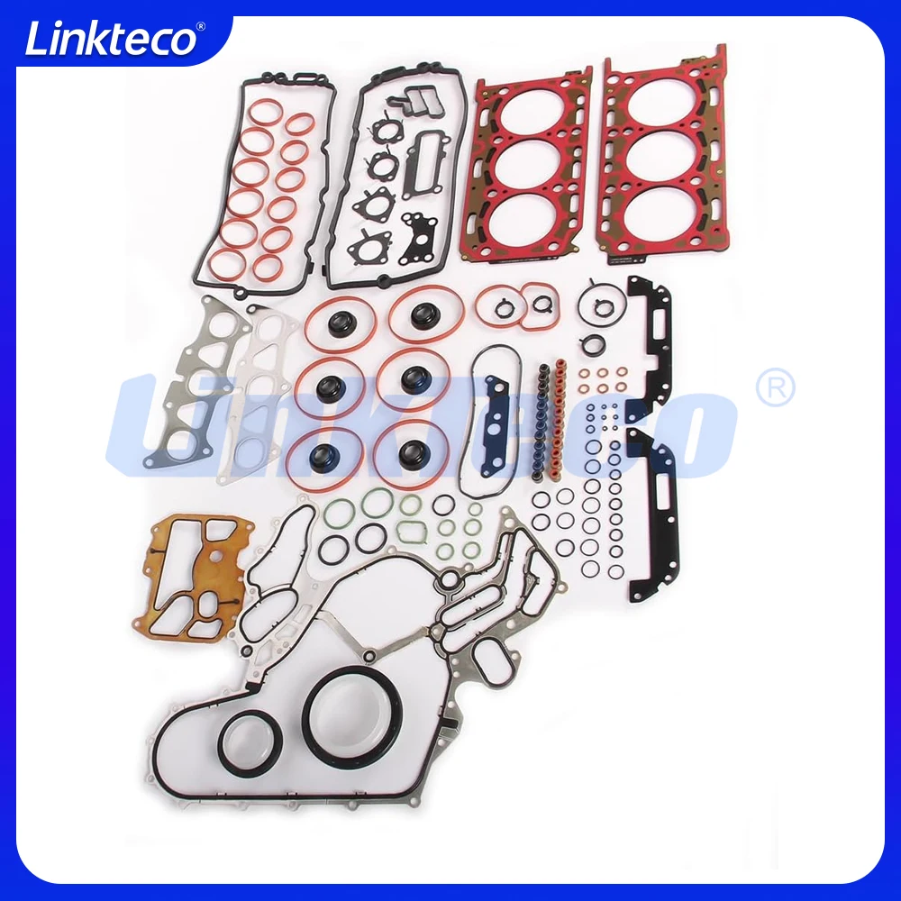 Engine Cylinder Head Full Gasket Fit 3.0 T L V6 Diesel CRT CSW CTC DDX For 16-23 Audi A4 A5 A6 A7 A8 Q5 Q7 Q8 VW Amarok Touareg