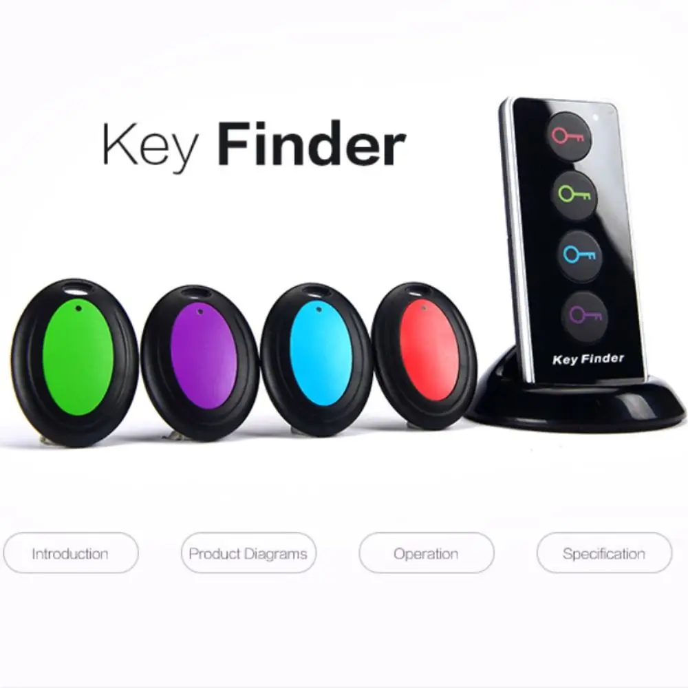 

Locator Keys Searcher Vehicle Lost Tracker Household Mini Tracking Device Anti-lost Tag Wireless Key Finder Anti-Lost Alarm