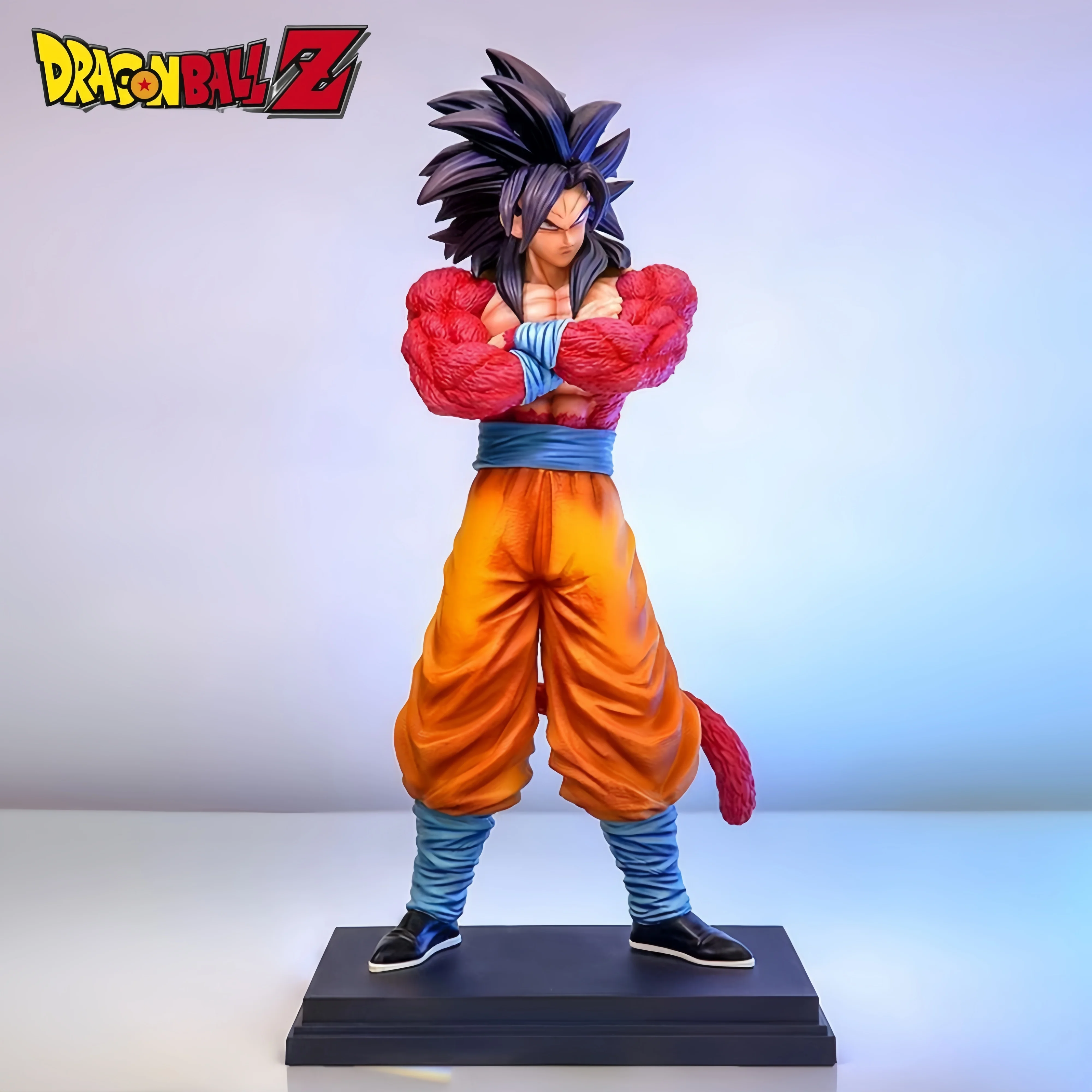 32cm Dragon Ball Anime Toy Super Saiyan 4 Goku Jt Statue Brother Planb Anime Model Collection Desktop Ornament Holiday Gift