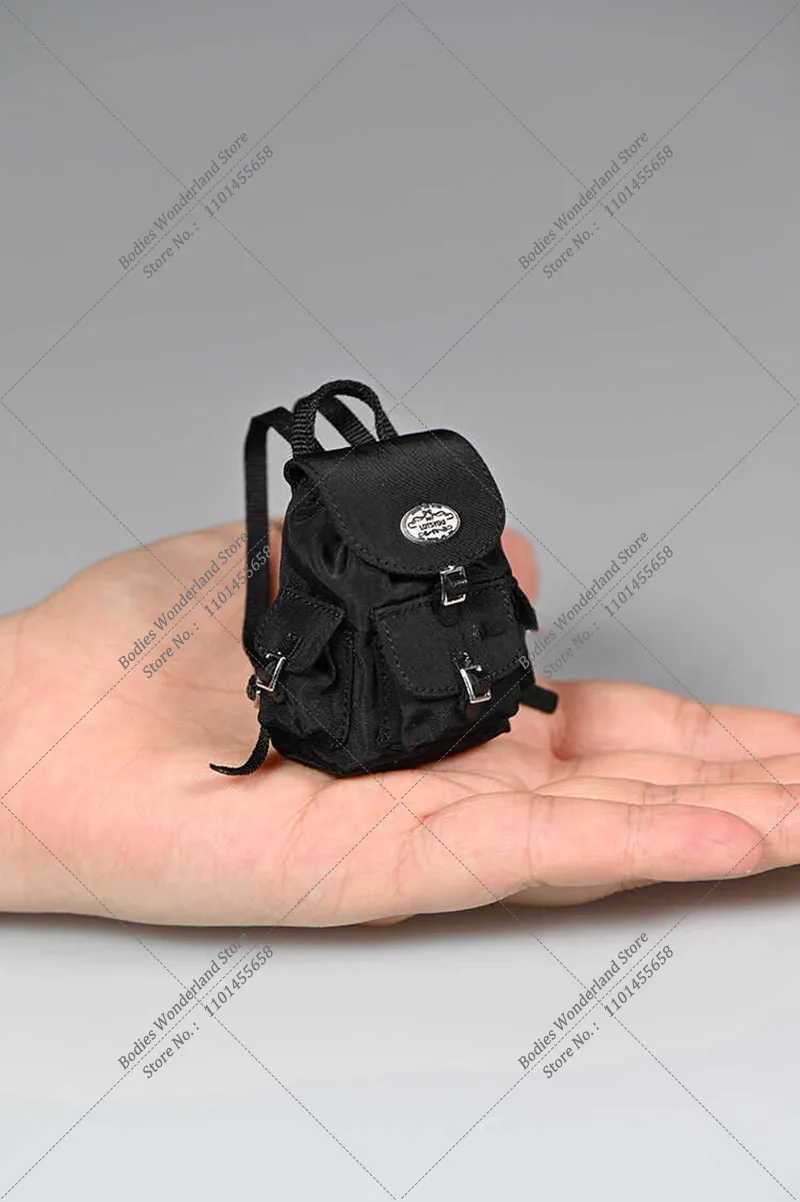 1/6 escala figura cena acessórios moda multi bolso mochila arquivo pacote saco modelo caber 12 Polegada feminino bjd ob figura de ação