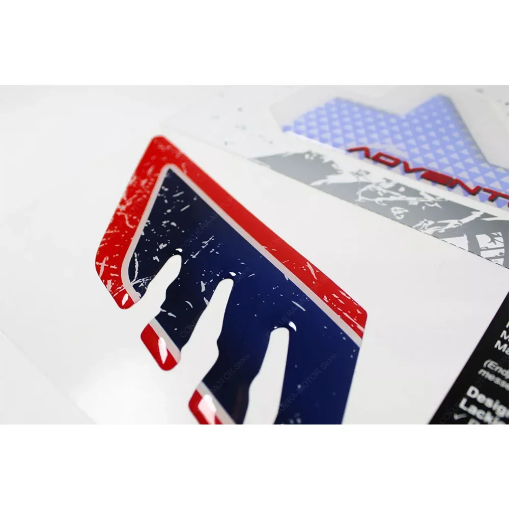 For Honda XL750 Transalp Motorcycle Side Tank Pad Sticker 3D Epoxy Resin Protective Sticker