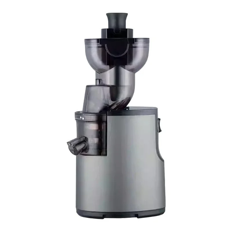 Large diameter juicer slag juice separation