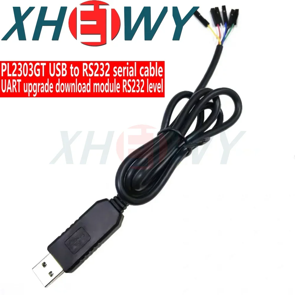 PL2303GT USB to RS232 serial cable UART upgrade download module RS232 level (non TTL)