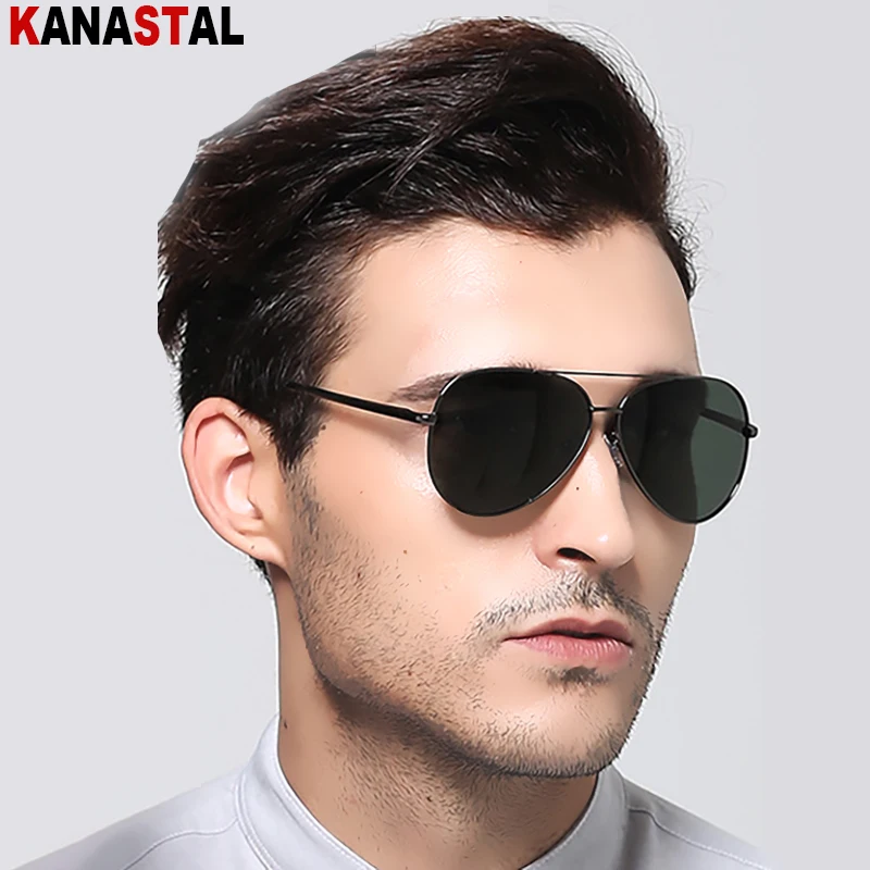 

Men's Polarized Sunglasses Metal Pilot Eyeglasses Frame UV400 Classic Sun Glasses Frame Dricing Fishing Bike Women Shade Eyewear