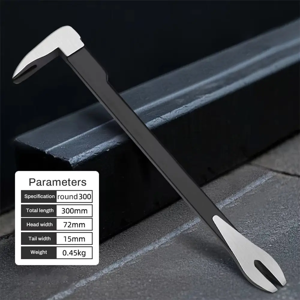 Extractor de uñas antideslizante, barras de palanca a prueba de herrumbre, herramienta de eliminación de uñas eficiente a prueba de agua, destornillador, herramienta Manual