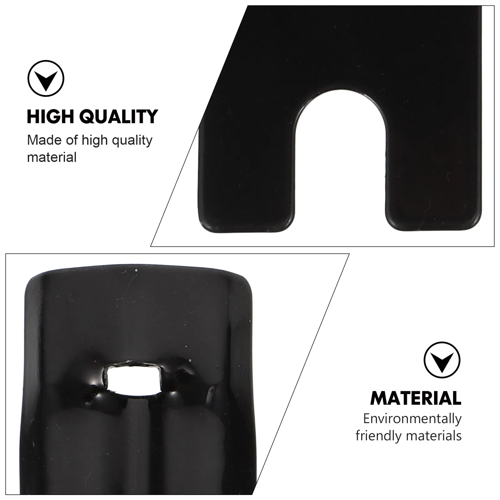 

3pcs Flagpole Shaped Riding Gear Safety Bike Accessories Safety Flag Brackets Riding Equipment Compact Storage Anti Rust