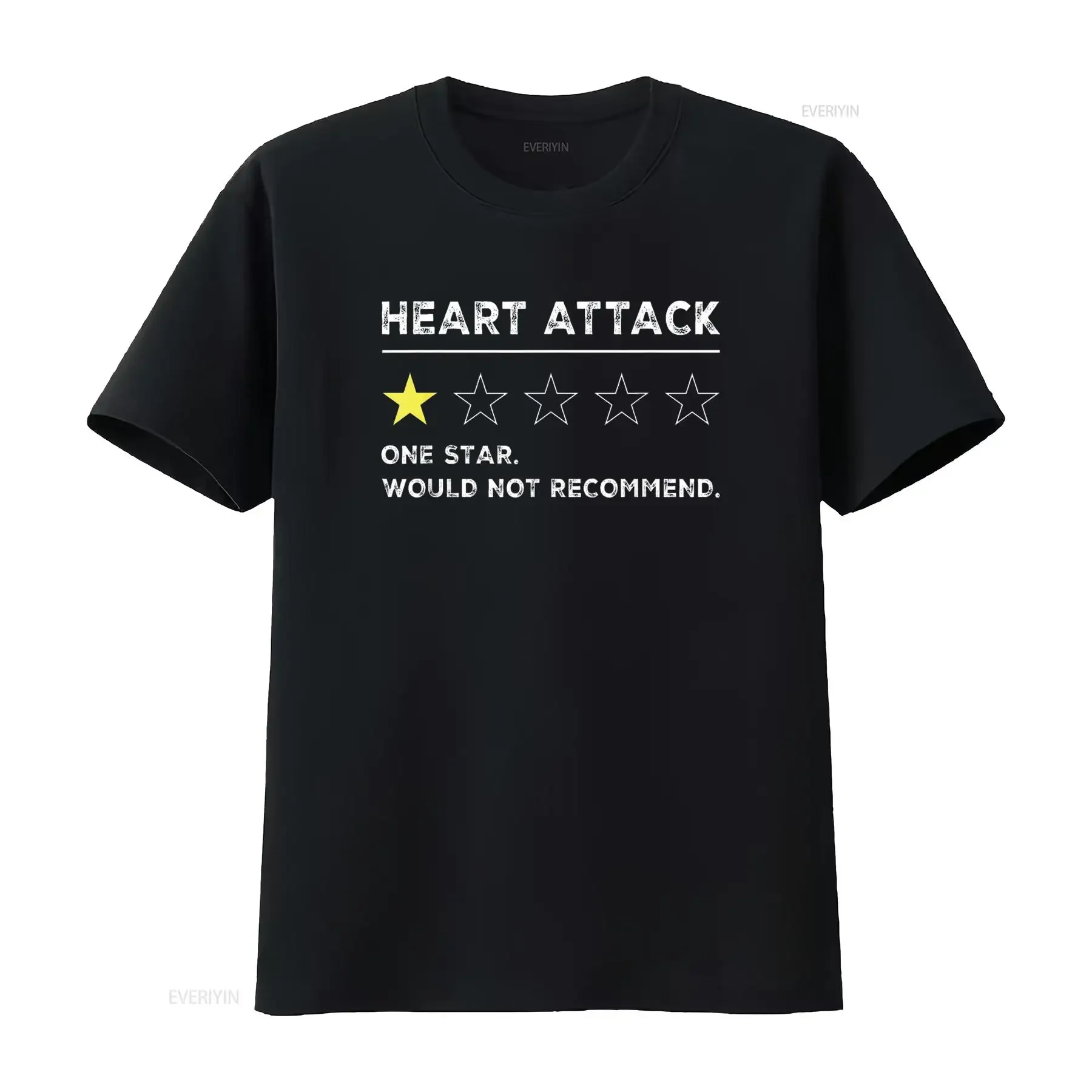 Heart Attack Funny Get Well Soon Gag Recovery T Shirt vintage Washed fashion graphic Stylish Comfortable Breathable streetwear