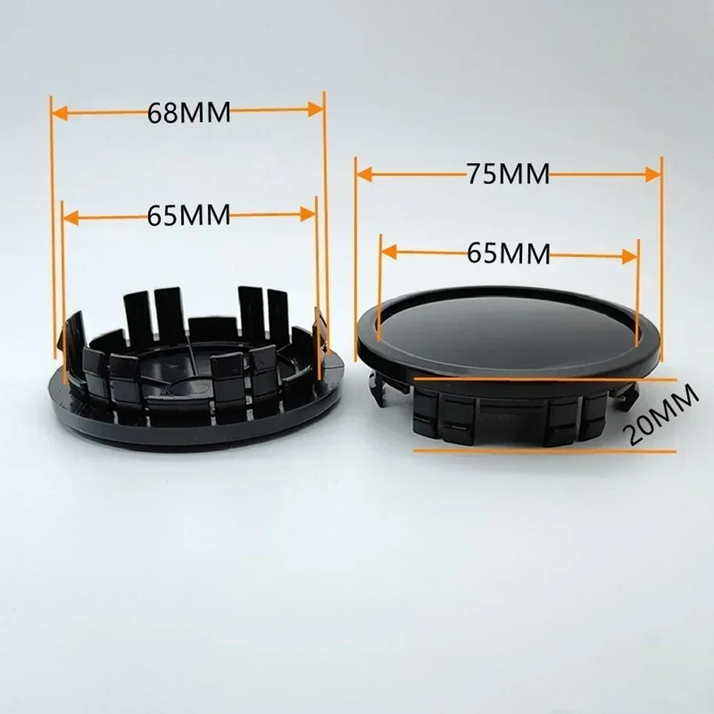 محور غطاء مركز عجلة السيارة ، ملحقات السيارة بدون شعار ، غطاء غطاء غطاء غطاء لسيارة مرسيدس بنز ، جنوط مركز العجلة ، 65 49 ، 75 ، 4 #3
